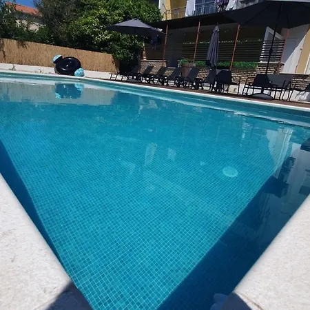 In Kastel Luksic With Balcony, Air Conditioning, W-lan, Washing Machine 5107-4 *